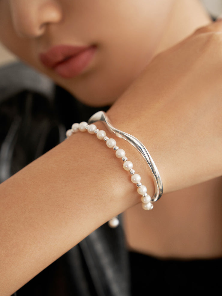 S925 silver two-wear bracelet