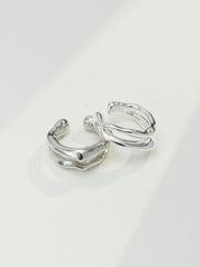 S925 silver ear cuff