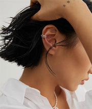 S925 silver ear cuff