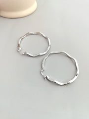 S925 silver sterling silver earrings