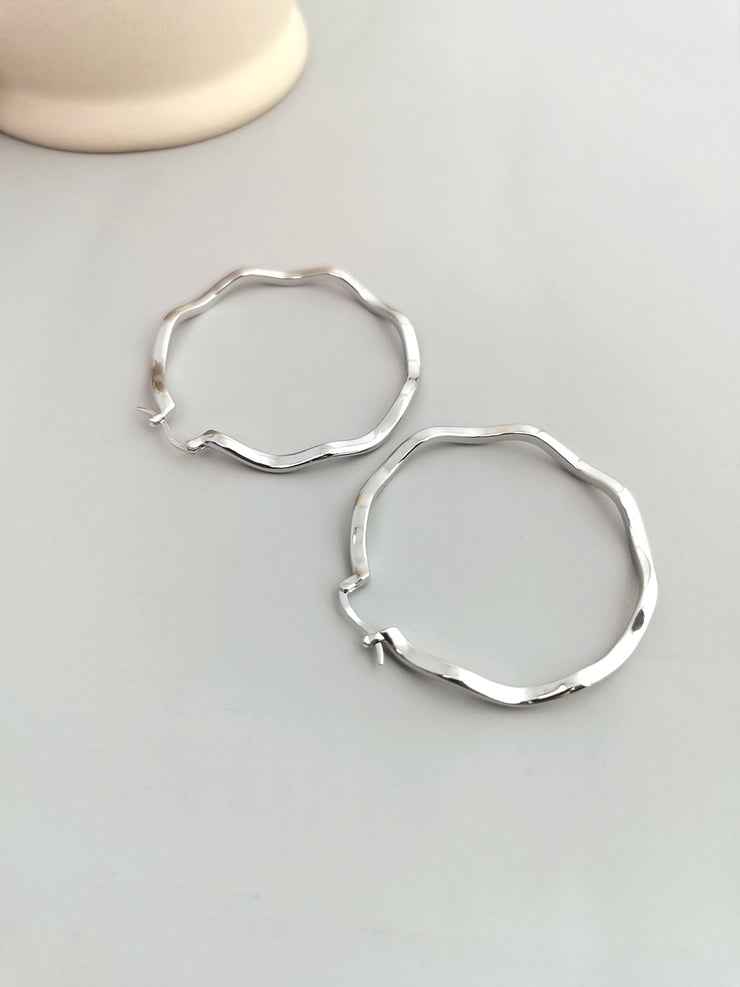 S925 silver sterling silver earrings